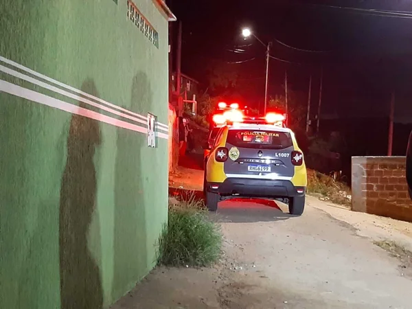 A Polícia Militar esteve no local