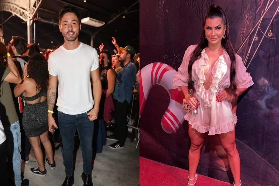 Rico e Marina deixam de se seguir no Natal da Vila de Carlinhos Maia Rico e Marina deixam de se seguir no Natal da Vila de Carlinhos Maia