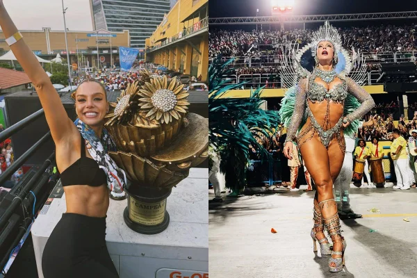 Montagem com fotos de Giovanna Lancellotti e Paolla Oliveira - Metrópoles