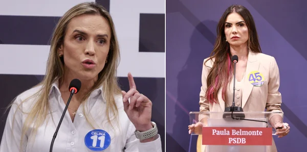 Celina e Paula Belmonte trocam acusações sobre denúncias contra maridos