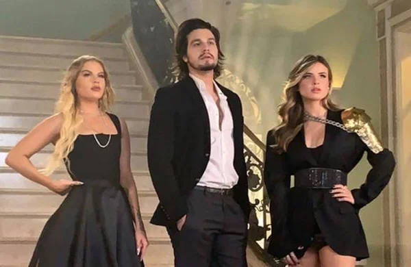 Fotos exclusivas: veja ensaio para live de Luan Santana, Sonza e Giulia Be