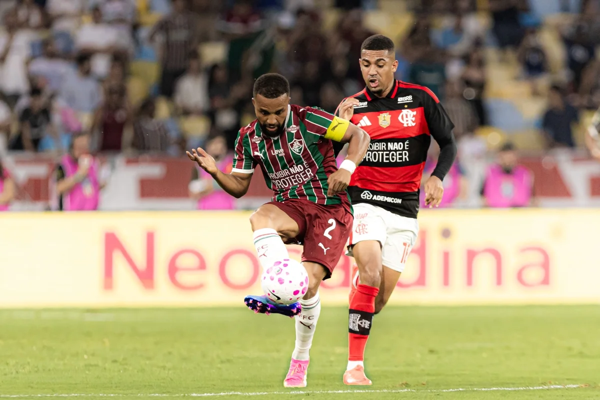 Flamengo e Fluminense se enfrentaram no Maracanã Flamengo e Fluminense se enfrentaram no Maracanã