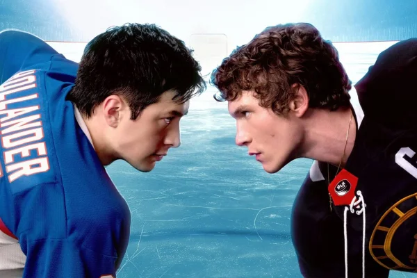 Imagem colorida da Série Heated Rivalry - Metrópoles