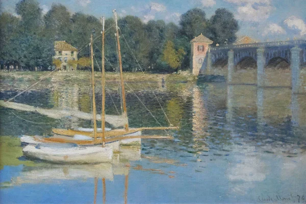 Ponte em Argenteuil, de Claude Monet (1874)