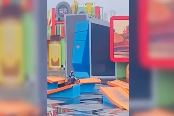 Imagem colorida no Beto Carrero World