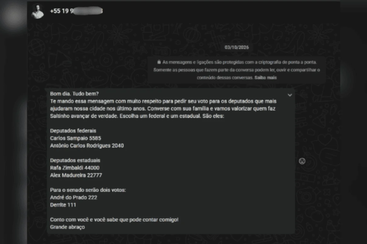 Helio Bernardino (PL), Prefeito de Saltinho, é denunciado por crime de assédio eleitoral Helio Bernardino (PL), Prefeito de Saltinho, é denunciado por crime de assédio eleitoral
