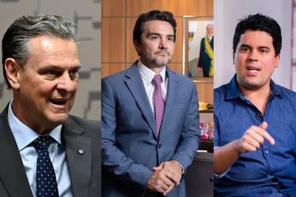Ministros Carlos Fávaro, Celso Sabino e André Fufuca