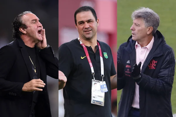 Cuca, Jardine e Renato Gaúcho