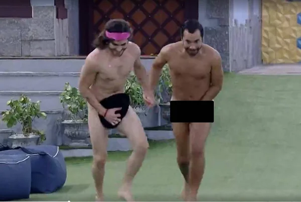 Gil e Fiuk pelados no BBB21