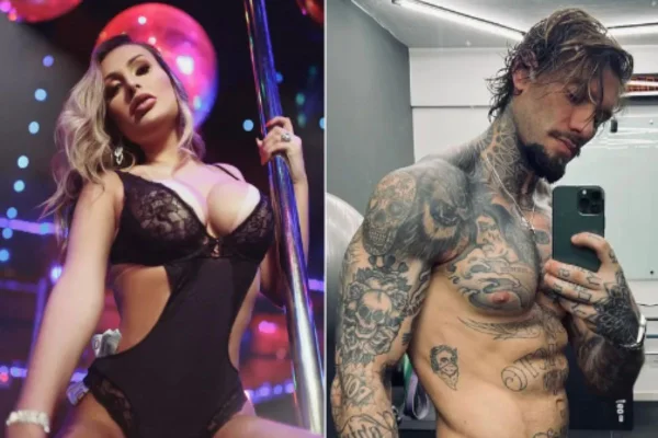 Andressa Urach e Lucas Lucco