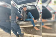 Homem foi preso ao descer de ônibus 