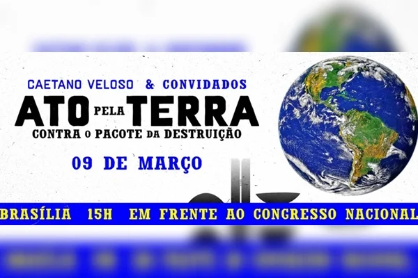 Ato na Esplanada: artistas pediram que não haja bandeiras de partidos