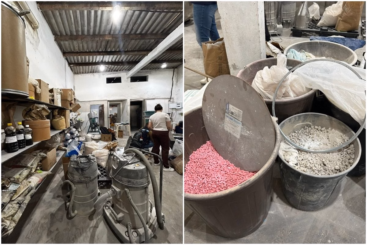 Fábrica clandestina de suplementos em Espírito Santo