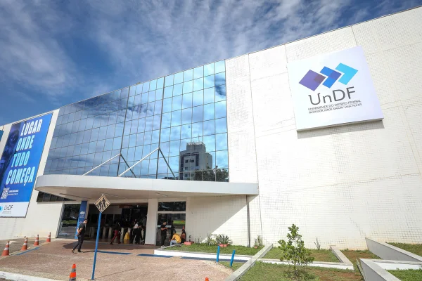 fachada do segundo campus da UnDF