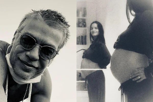 Fábio Assunção mostra barriga da esposa grávida: “Amores múltiplos”