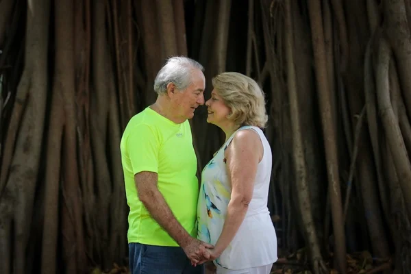 Casal prestes a celebrar bodas de ouro viaja o mundo desde lua-de-mel