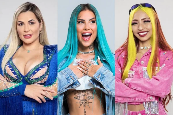 Deolane, Tati e Ruivinha estão bombando no Instagram (Divulgação/Montagem Metrópoles)