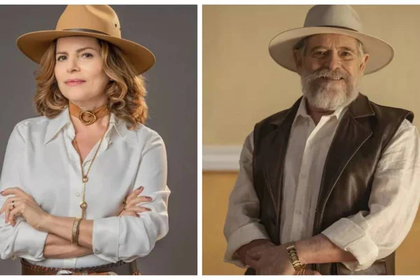Foto colorida de Deodora e Tertúlio em Mar do Sertão-Metrópoles