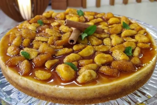 Veja a receita de cheesecake de banana que Ana Maria fez no Mais Você