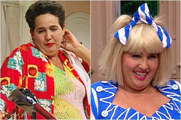 Edileuza e Dona Cacilda: personagens marcantes de Cláudia Jimenez