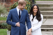 Registro do anúncio de noivado de Harry e Meghan, em 2017