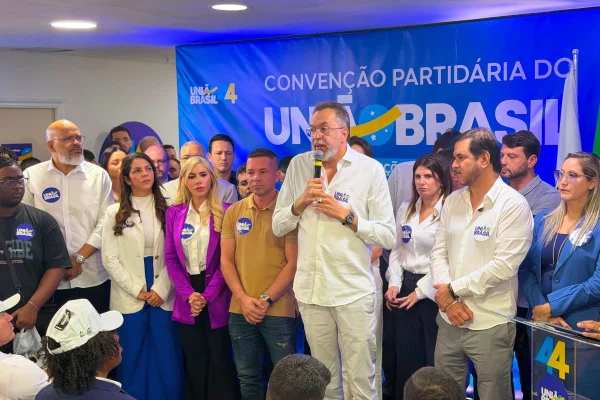 Convenção partidária do União Brasil no Rio de Janeiro