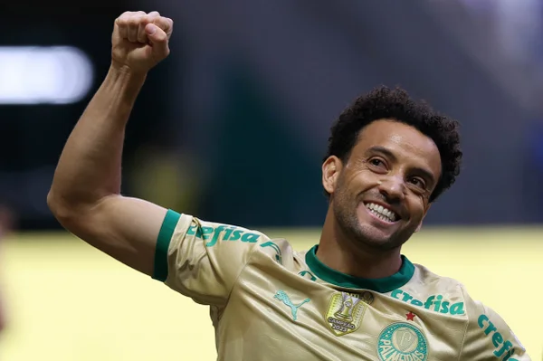 Foto colorida de Felipe Anderson, do Palmeiras - Metrópoles