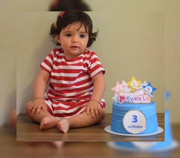 Família de Kyara arrecada R$ 4,7 mi para comprar remédio mais caro do mundo