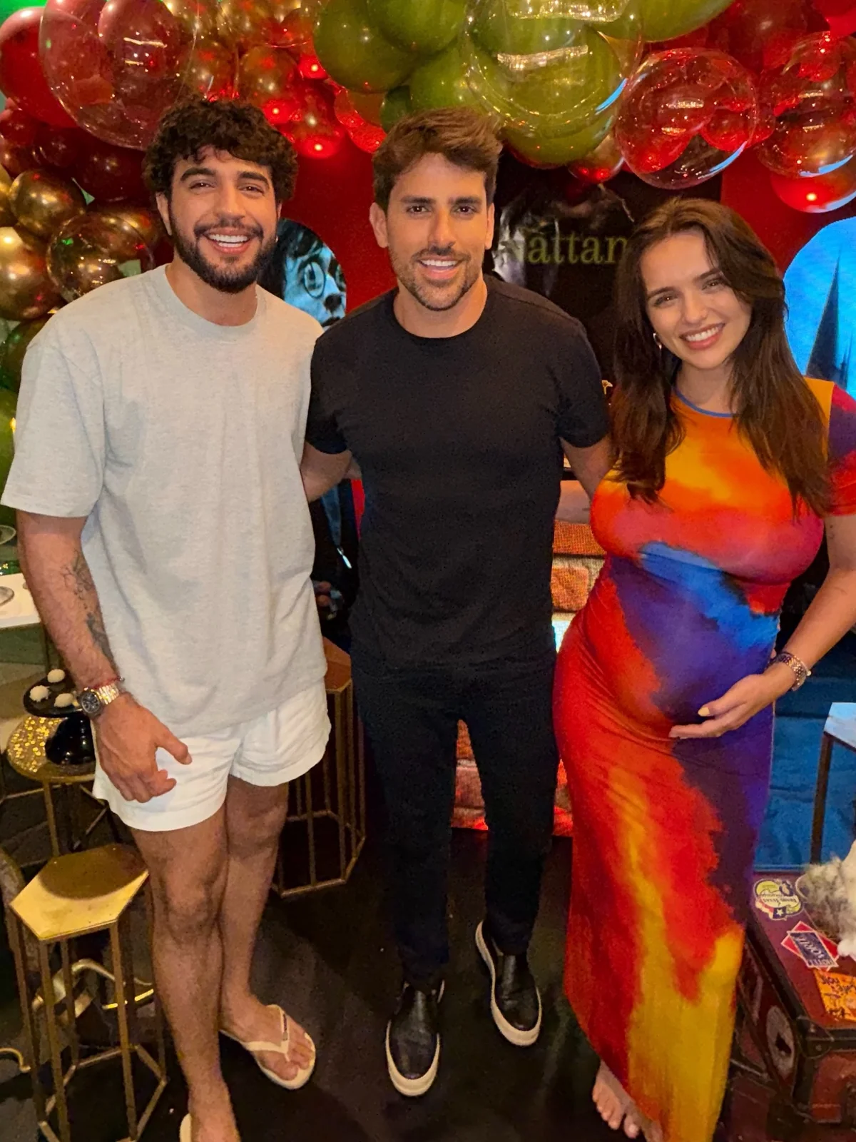 Nattan, Rodrigo Branco e Rafa Kalimann Nattan, Rodrigo Branco e Rafa Kalimann