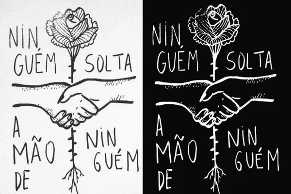 Ninguém solta a mão de ninguém: viral inspira livro coletivo
