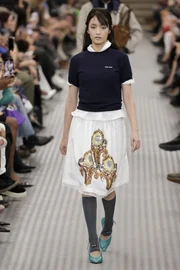 Desfile Miu Miu primavera/verão 2025 Desfile Miu Miu primavera/verão 2025