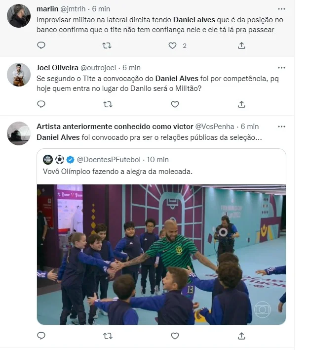 Internautas enchem a internet de memes após a confirmação de Éder Militão no time titular Internautas enchem a internet de memes após a confirmação de Éder Militão no time titular