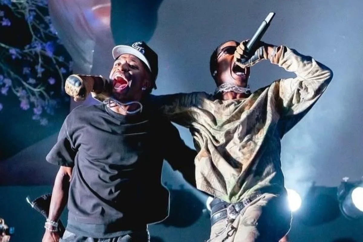 Travis Scott foi a atração escolhida por Vini Jr. para celebrar seus 25 anos Travis Scott foi a atração escolhida por Vini Jr. para celebrar seus 25 anos