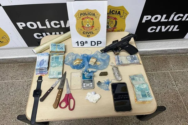 PCDF prende chefe do tráfico em Ceilândia, ligado aos Irmãos do Pó