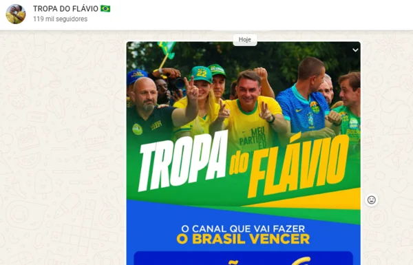 Coligação de Lula pede ao TSE que “Tropa do Flávio” seja suspenso por 48h