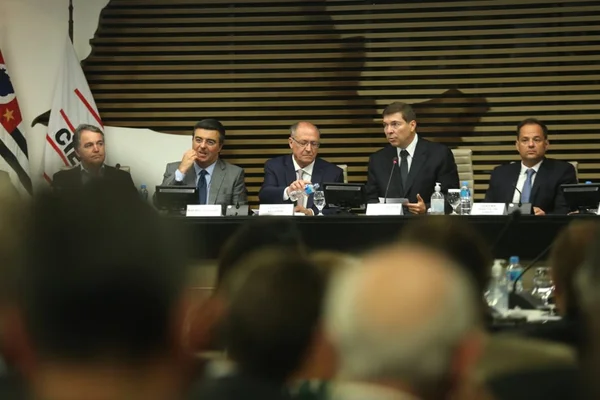 iamgem colorida presidente da fiesp josue gomes da silva vice presidente geraldo alckmin