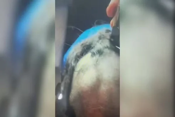 Homem raspa a cabeça da ex em Minas Gerais