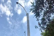 Câmera instalada perto da Praça Maria Helena de Barros Saad, na alça de acesso entre as Avenida Pedro Álvares Cabral e Ibirapuera. Ela se localiza em um ponto de muito interesse da investigação 
