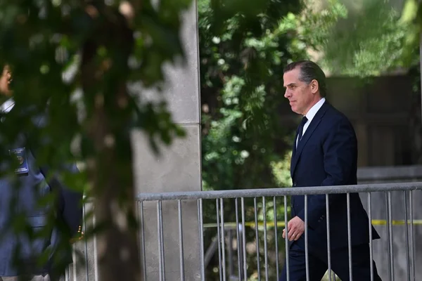 Foto colorida de Hunter Biden, filho do presidente dos EUA, Joe Biden - Metrópoles