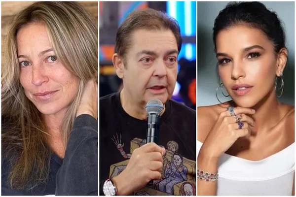 Covid: Luana Piovani e Mariana Rios gravaram com Faustão um dia antes