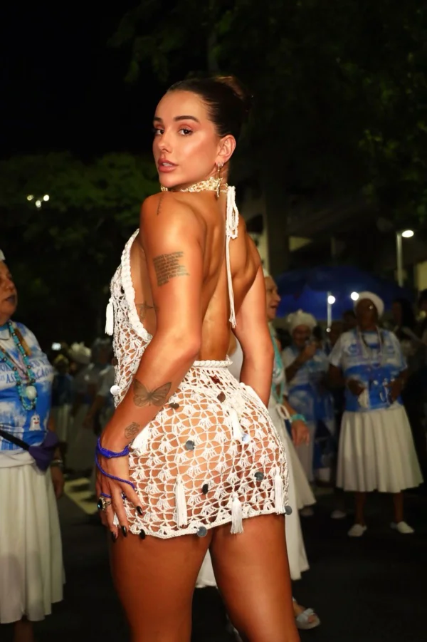 Luiza Caldi, musa da Vila Isabel, escola de samba do Grupo Especial do Rio