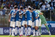 Jogadores do Cruzeiro reunidos Jogadores do Cruzeiro reunidos