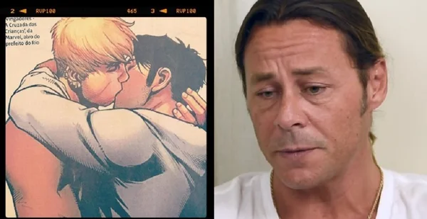 Theo Becker sobre beijo gay: “Todos garotos de programa e prostitutas”
