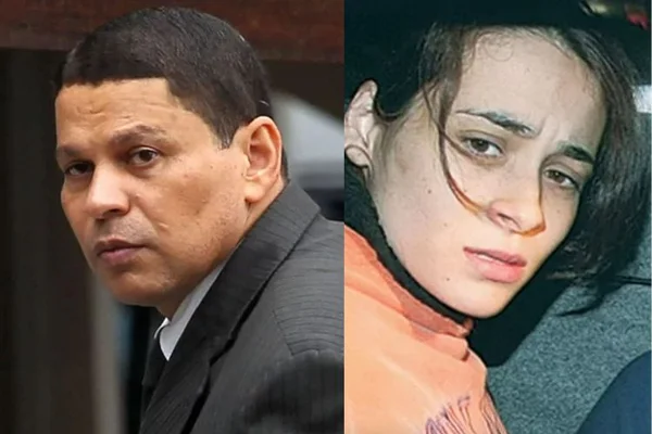 Imagem colorida com fotos do rosto de Mizael Bispo e Anna Carolina Jatobá - Metrópoles