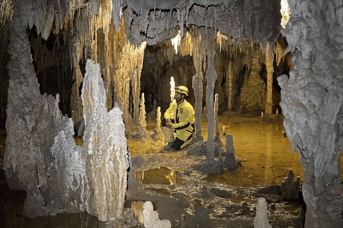 Após 15 anos, Caverna Desmoronada, no Petar, é reaberta para visitações Após 15 anos, Caverna Desmoronada, no Petar, é reaberta para visitações