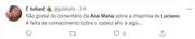 Web acusa Ana Maria Braga de racismo contra Luciano Estevan