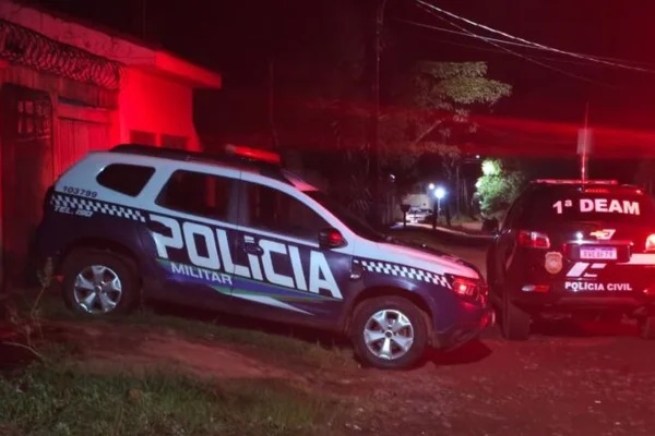 Imagem colorida, viatura da Polícia Militar de Mato Grosso do Sul- Metrópoles