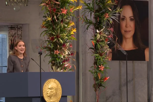Ana Corina Sosa, filha da opositora venezuelana María Corina Machado - Metrópoles