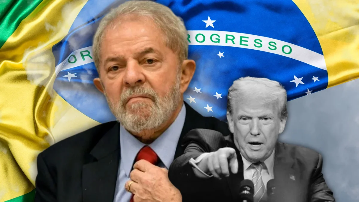 Lula e Trump, montagem -- Metrópoles
