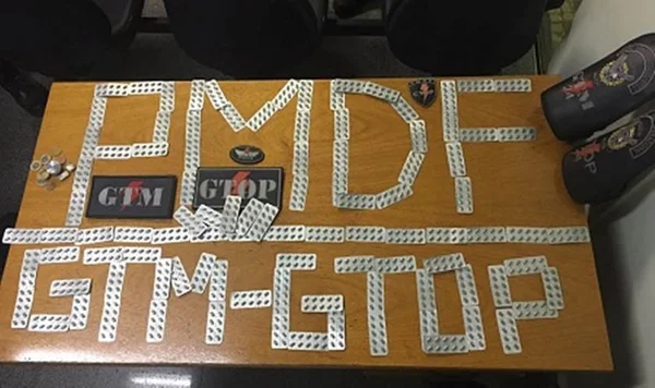 PM apreende 1.118 comprimidos de Rohypnol no Guará